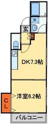 コートドール船橋の物件間取画像